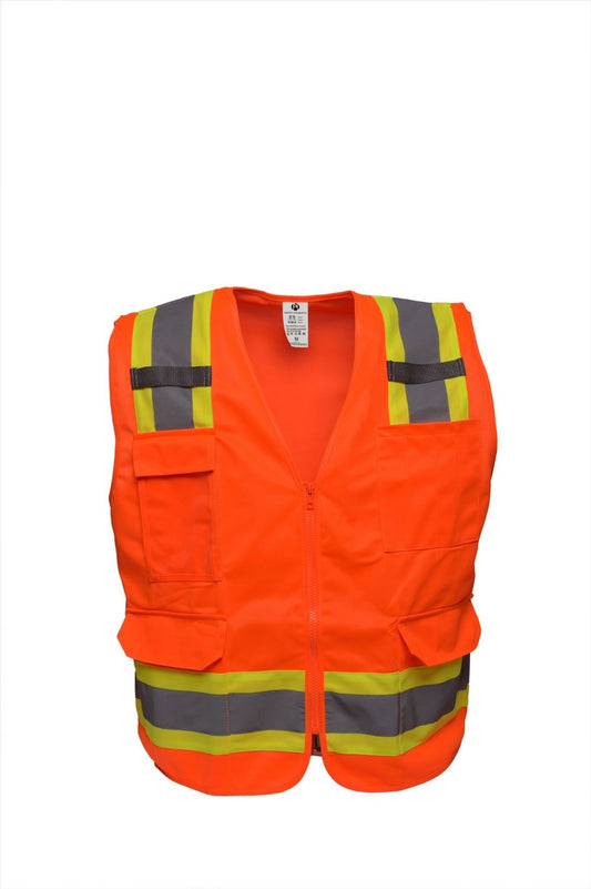 High Visibility Reflective Safety Vest (Clear Right Pocket)