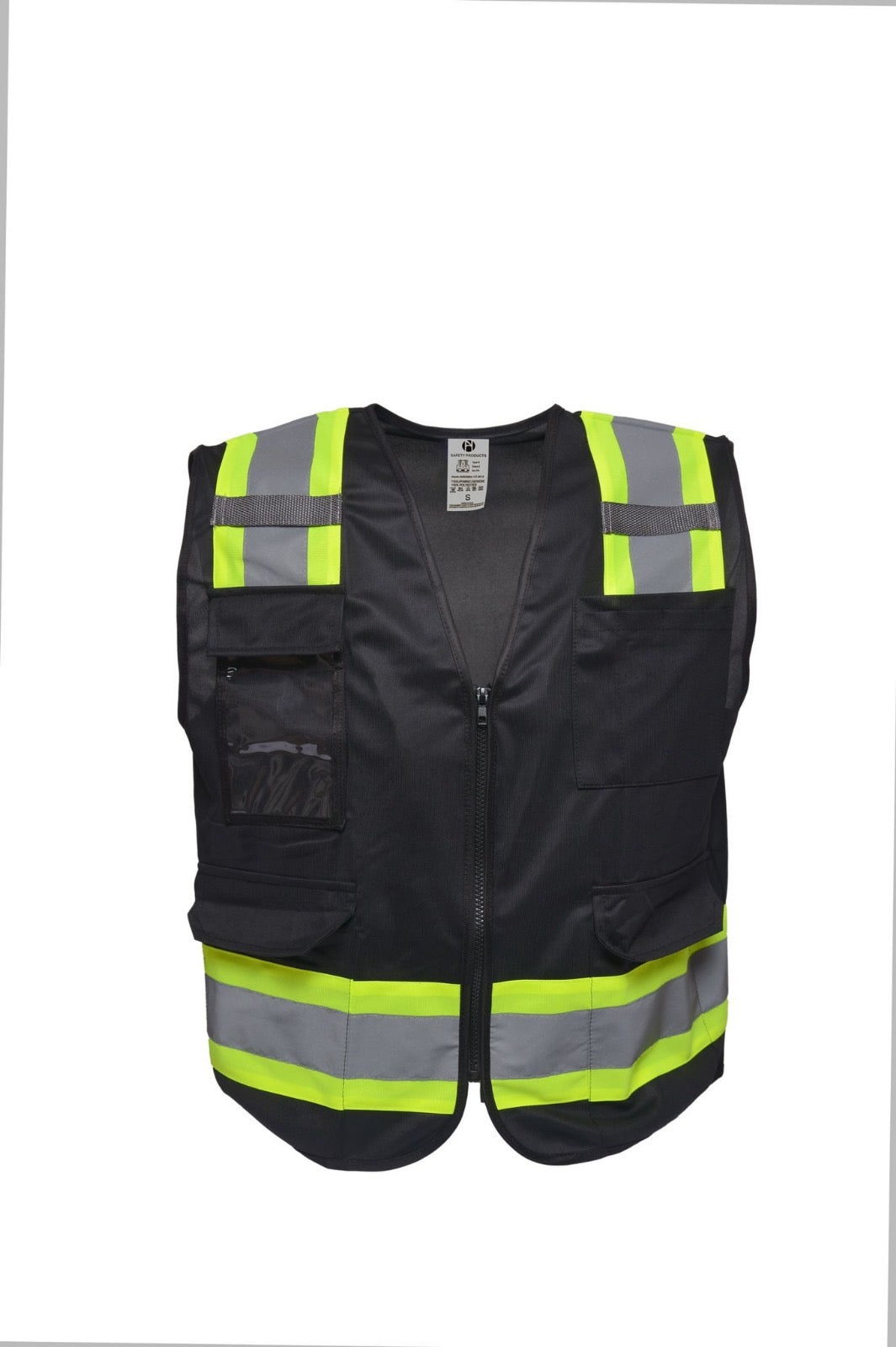 High Visibility Reflective Safety Vest (Clear Right Pocket)