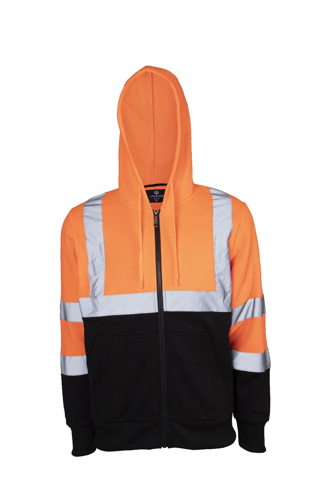 Hi-Vis Reflector Zipper Hoodie