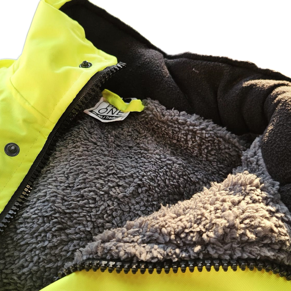 Waterproof Jacket With Sherpa Lining