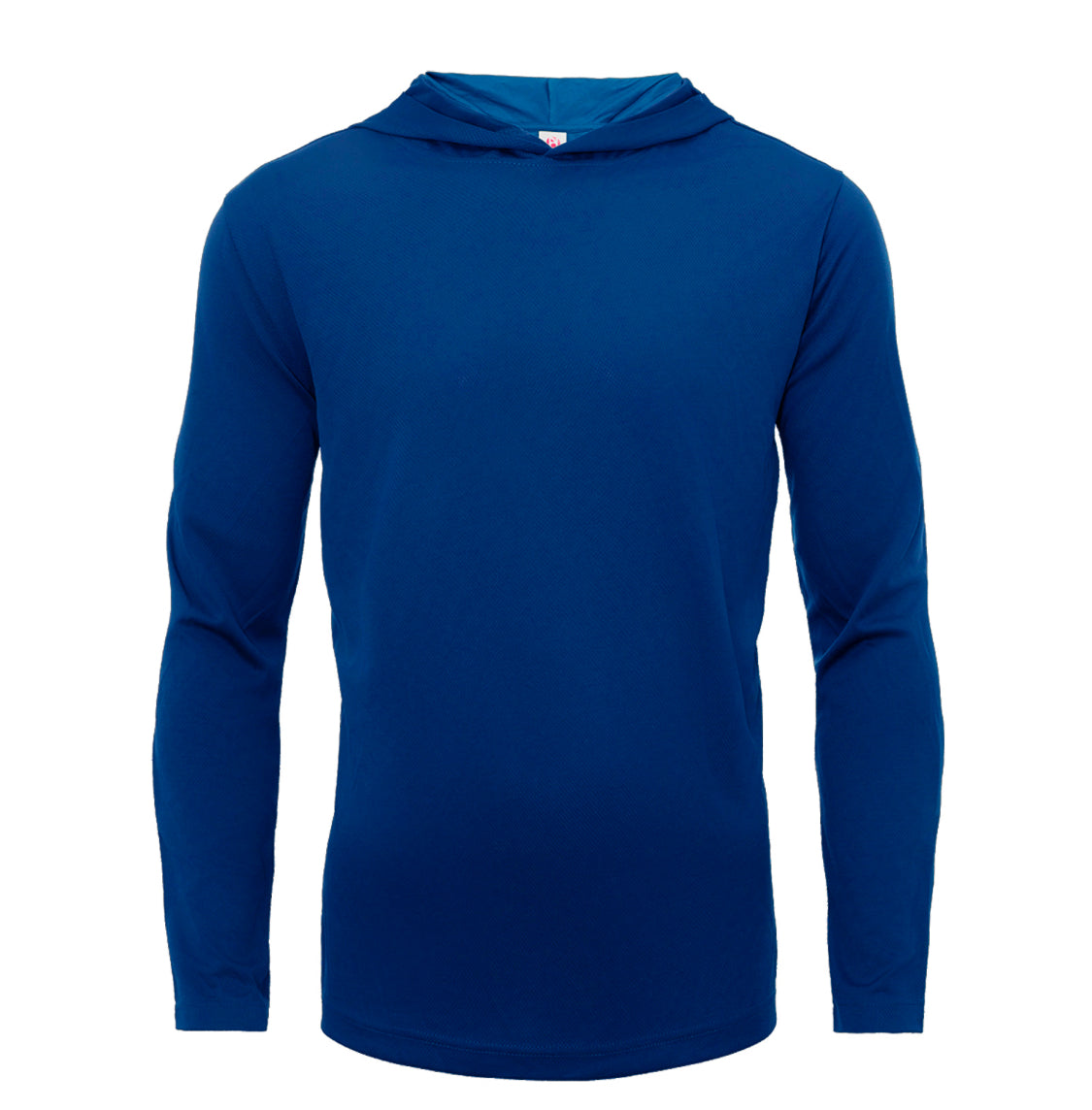 Men’s Performance Dry Fit Long Sleeve T-Shirt with Hoodie (100% Polyester)